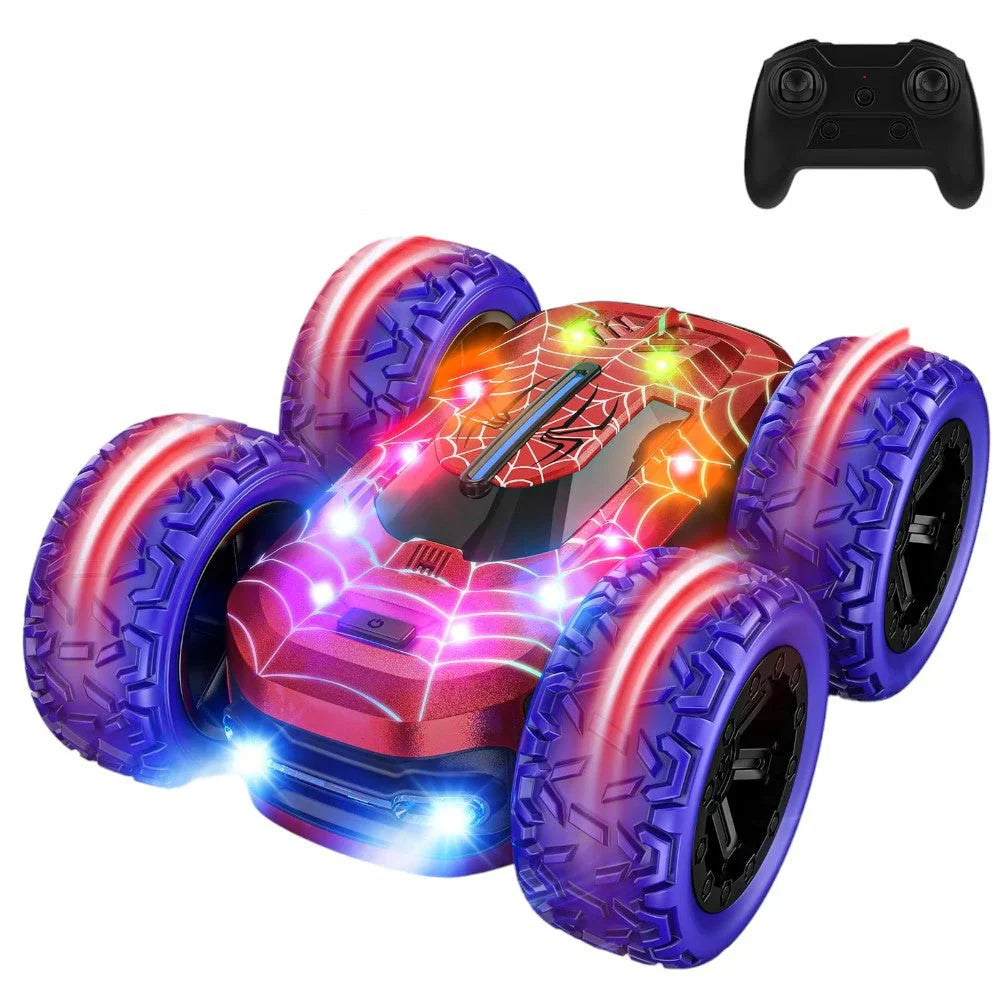 Spider Off-Road 4x4 RC Stunt Car â€?360° Spins & LED Lights