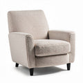 Cozy upholstery armchair for living room in soft fabric - 80 x 80 x 90cm