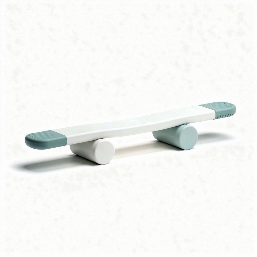 Balance board with non-slip surface for exercise - 60 x 10 x 8cm