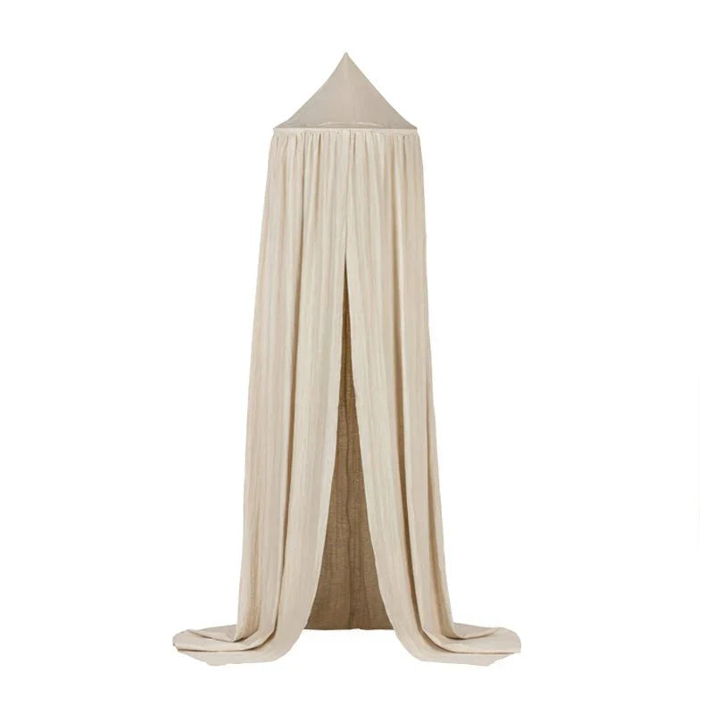 Round Canopy Net for Crib, Play Tent & Kidsâ€?Room Décor