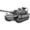 WW2 Military Tank Model - 898 Pieces, Collector’s Set