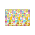 Reversible Baby Foam Play Mat with Letters, Animals, and Vehicles