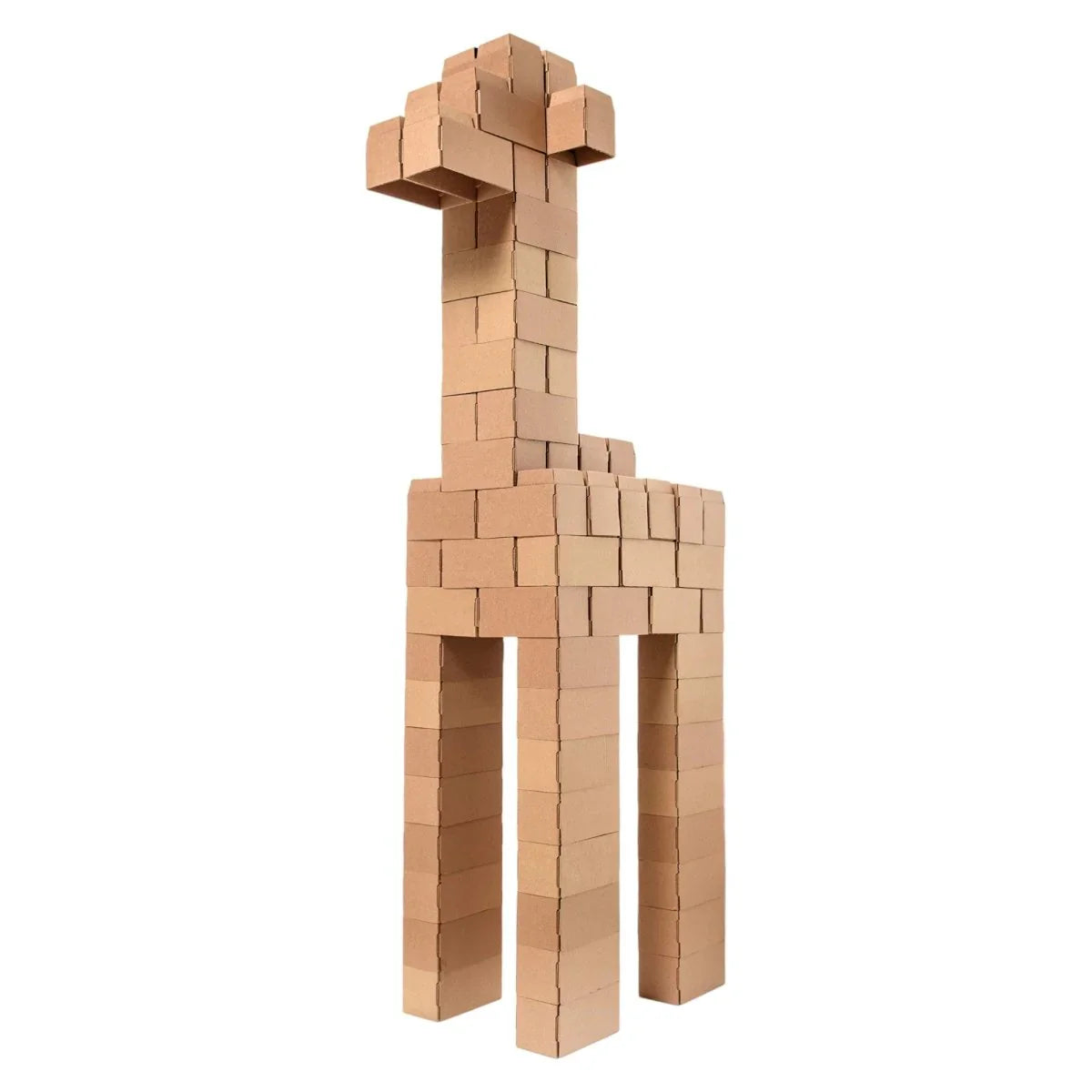 XXL Stackable Cardboard Blocks â€?Different Sets of Interlocking Bricks