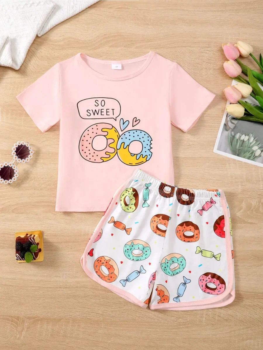 Two-Piece Kids Outfit Set for Casual Everyday Wear