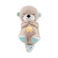 Breathing Otter Plush with Nightlight and Sounds â€?Baby Sleep Aid Toy