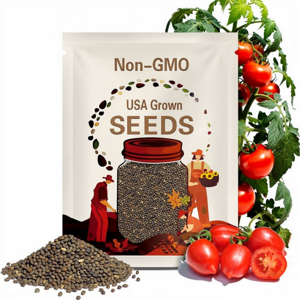 Heartbreaker Tomato Seeds: Micro Dwarf, Organic Red Cherry Heirloom