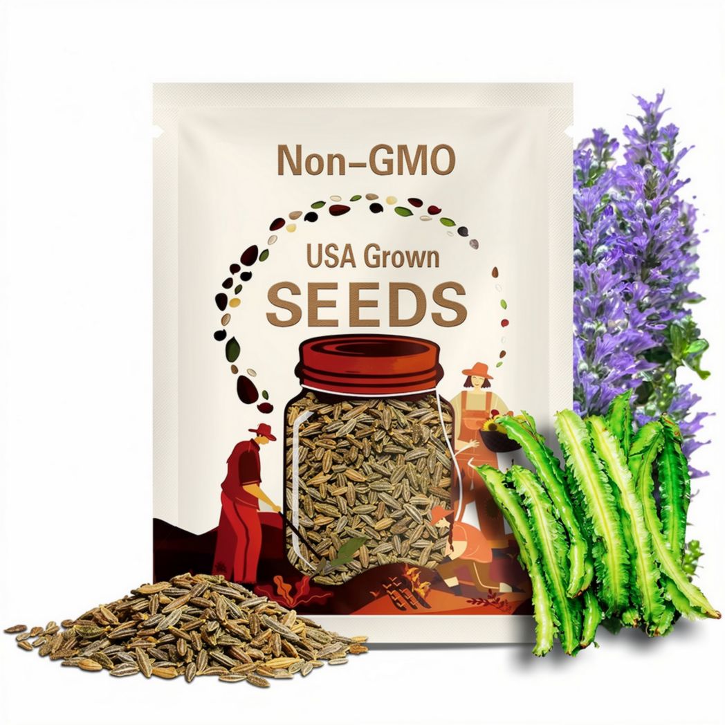 Heirloom Winged Bean Asparagus Pea Seeds - Non GMO - Vegetable Gardening Grow Your Own Food