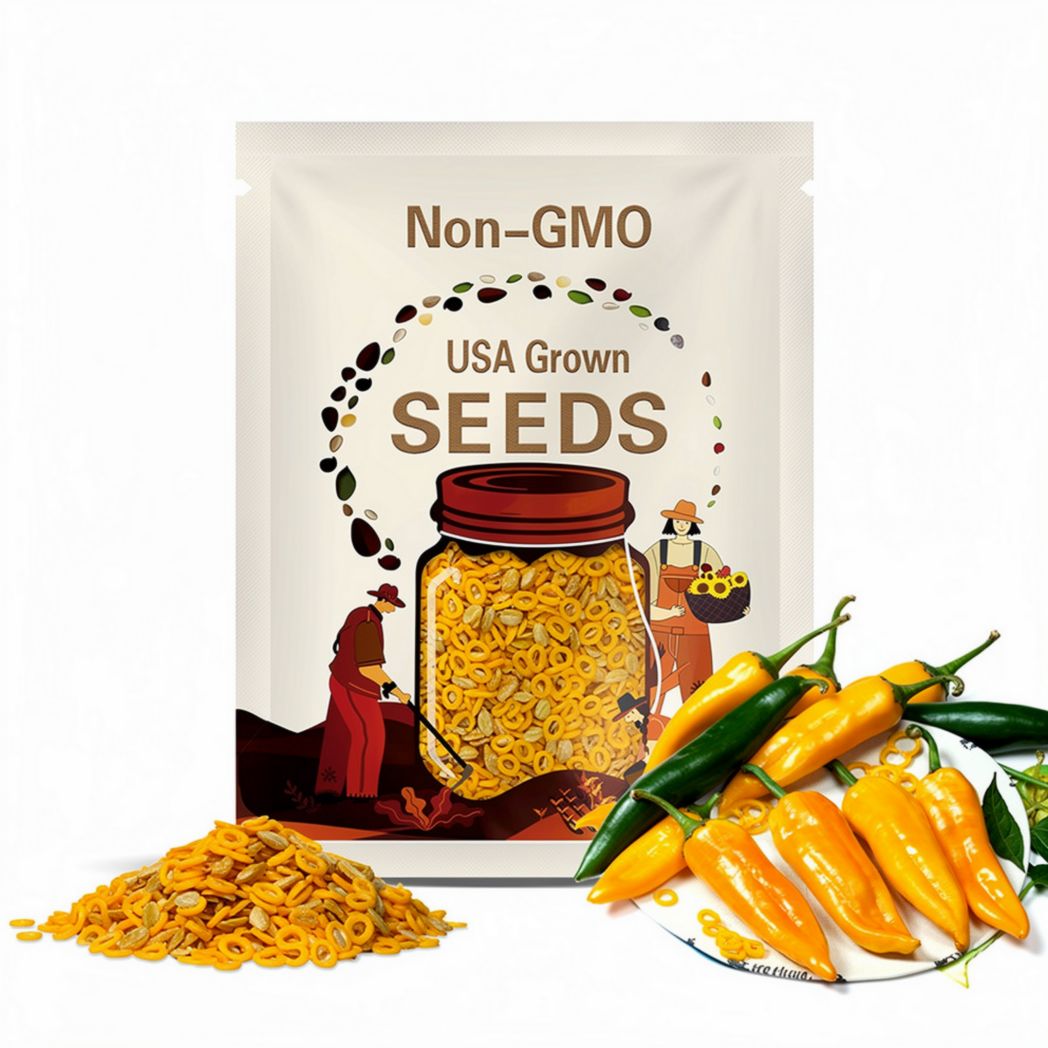 Corno DI Toro Giallo Pepper Seeds 30+ YELLOW Italian Sweet USA