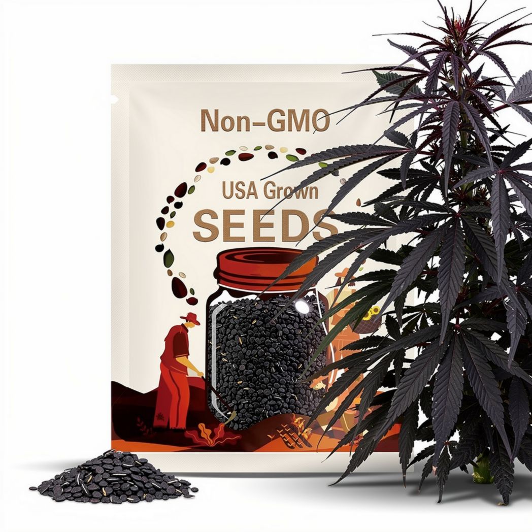 Black Peruvian Mint Seeds, Huacatay, Tagetes Minuta, TG4850