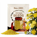YELLOW YARROW Seeds *Free Shipping!* Fresh & Organic Achillea millefolium Seeds, Common Yarrow | Perennial Native Medicinal Herb Seeds