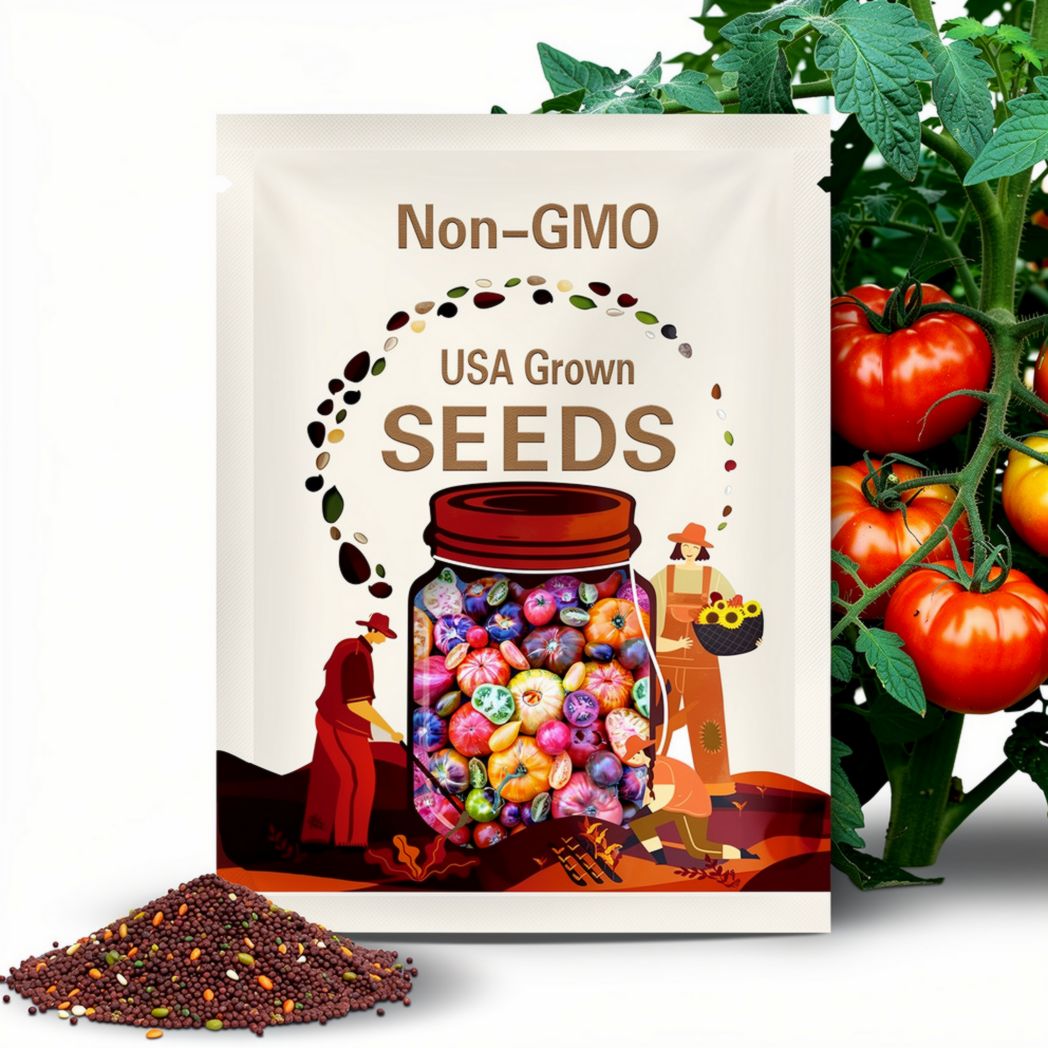 Sale** (1 Ounce 7,500-10,000 Seeds) Heirloom Tomato Mix | Heirloom | Organic