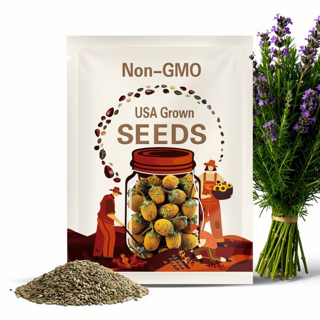 Organic Dried Buds, Herb, Seeds - TOOTHACHE PLANT Spilanthes Acmella syn. Olracea