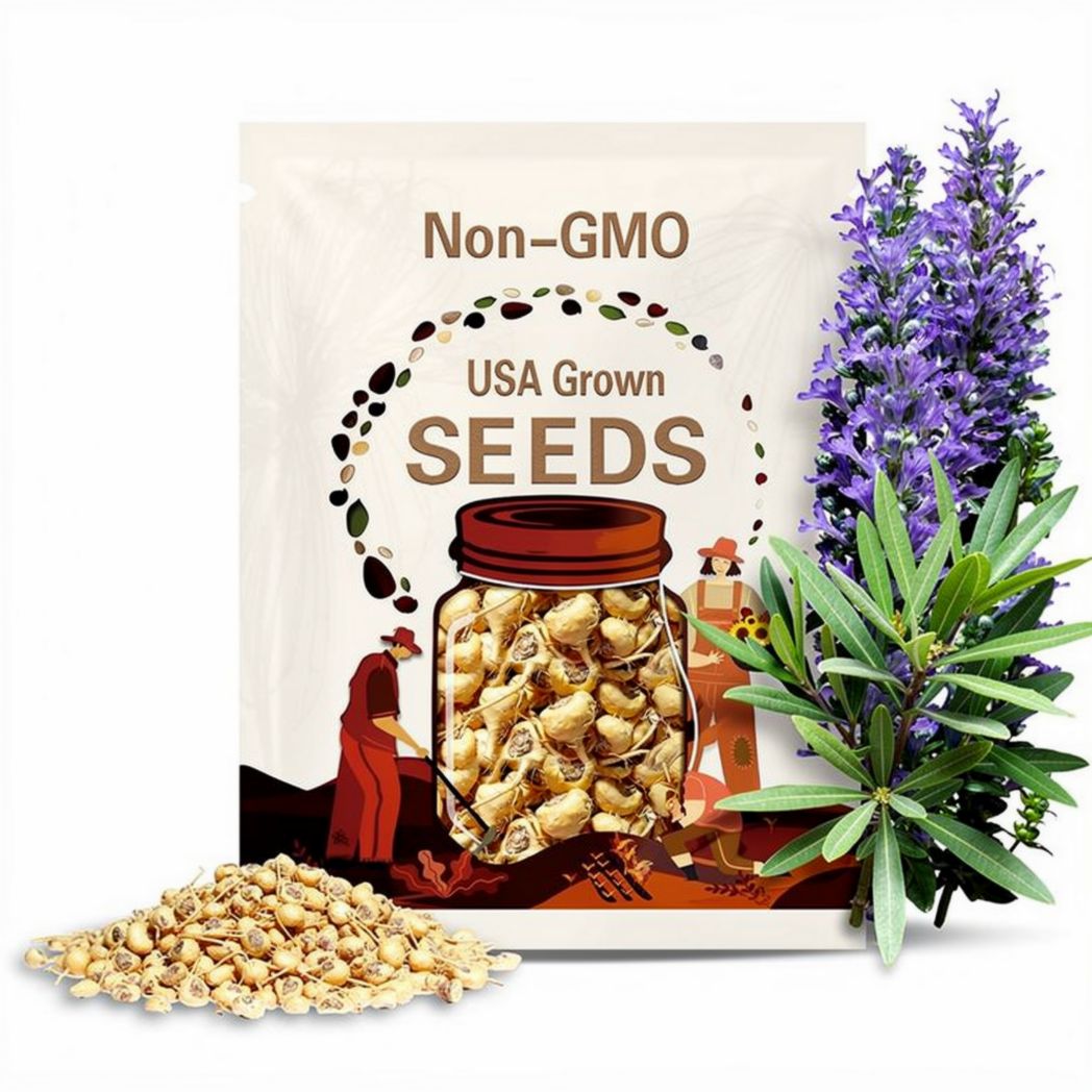 Organic Maca Root Plant (Lepidium Meyenii) Seeds