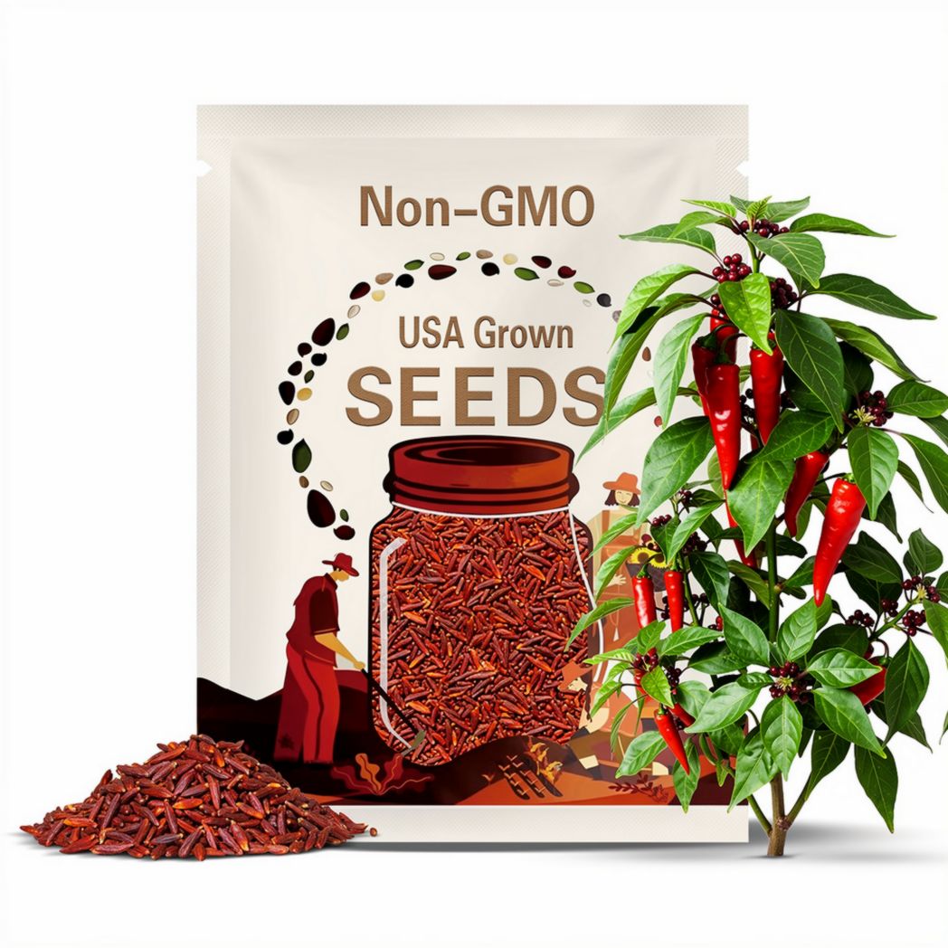 Cayenne Large Thick Hot Peppers Seeds