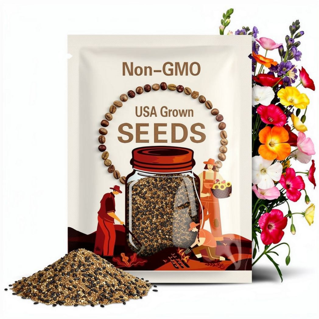 Shirley Mix Poppy Flower Seeds