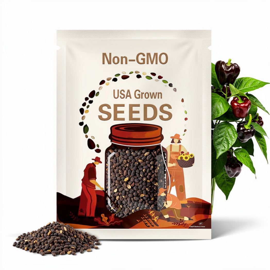 Chilhuacle Negro Pepper Seeds | Hot | Heirloom | Organic