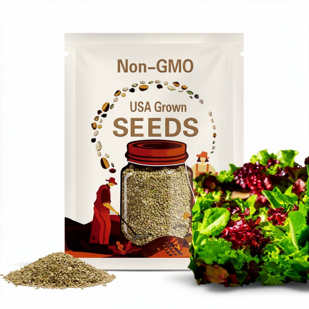Lettuce seed gourmet blend