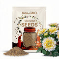 Dahlia 'Seattle' Seeds - 25 Count:  Giant Blooms - Flowering ， Bright Yellow Double Dahlia， Cut Flowers, Large Flowers