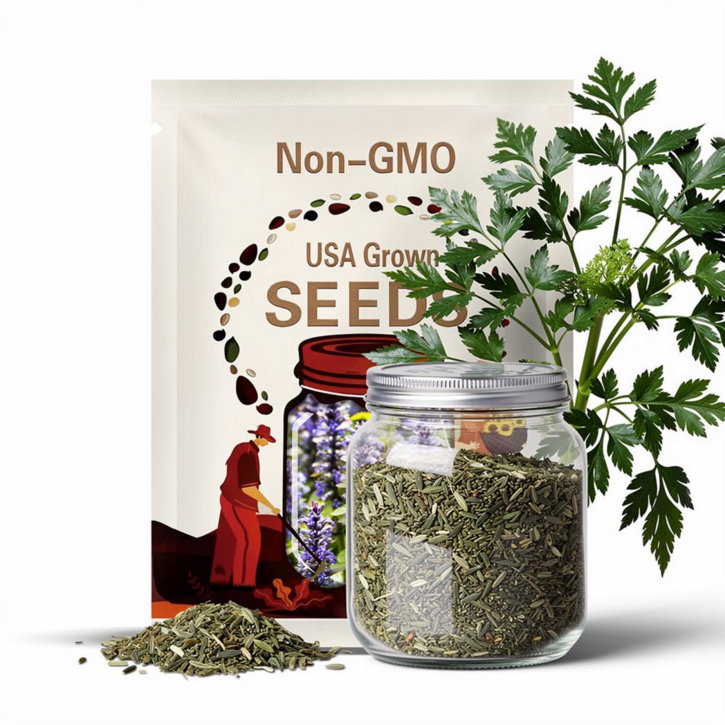 50 LOVAGE Levistucum Officinale - Flavor like celery & anise - Herb Flower Seeds