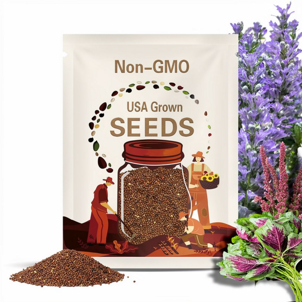 20 Gr (7000 Seeds) Mix Amaranth Vietnamese Seeds (3 Color) for Planting, Mix Amaranth Seeds