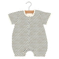 Soft Baby Romper - Natural Bamboo Fabric | Finley Stripe