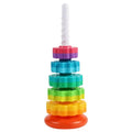 Stackable Spinning Gear Toy â€?Montessori Educational Rings